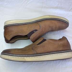 Johnston & Murphy Men's McGuffey Leather Slip On Sneakers